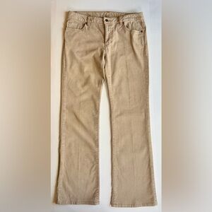 Women’s Polo Jeans Co by Ralph Lauren Vintage Y2K Low Rise Cords Tan Size 10